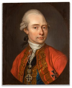 Retrato de un noble Caballero, Max Franz de Austria, Archiduque, Meytens, Habsburgo