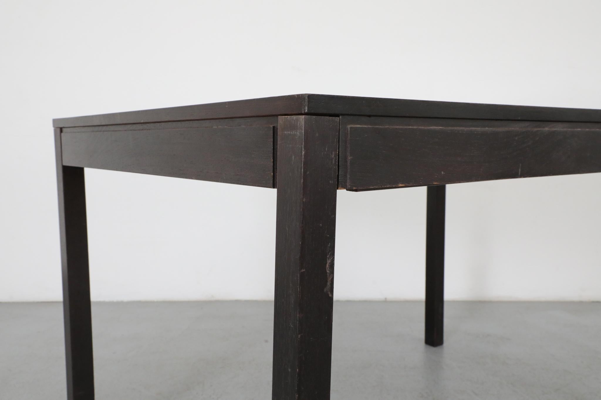 Martin Visser and Walter Antonis for 't Spectrum Extendable Wenge Dining Table For Sale 8