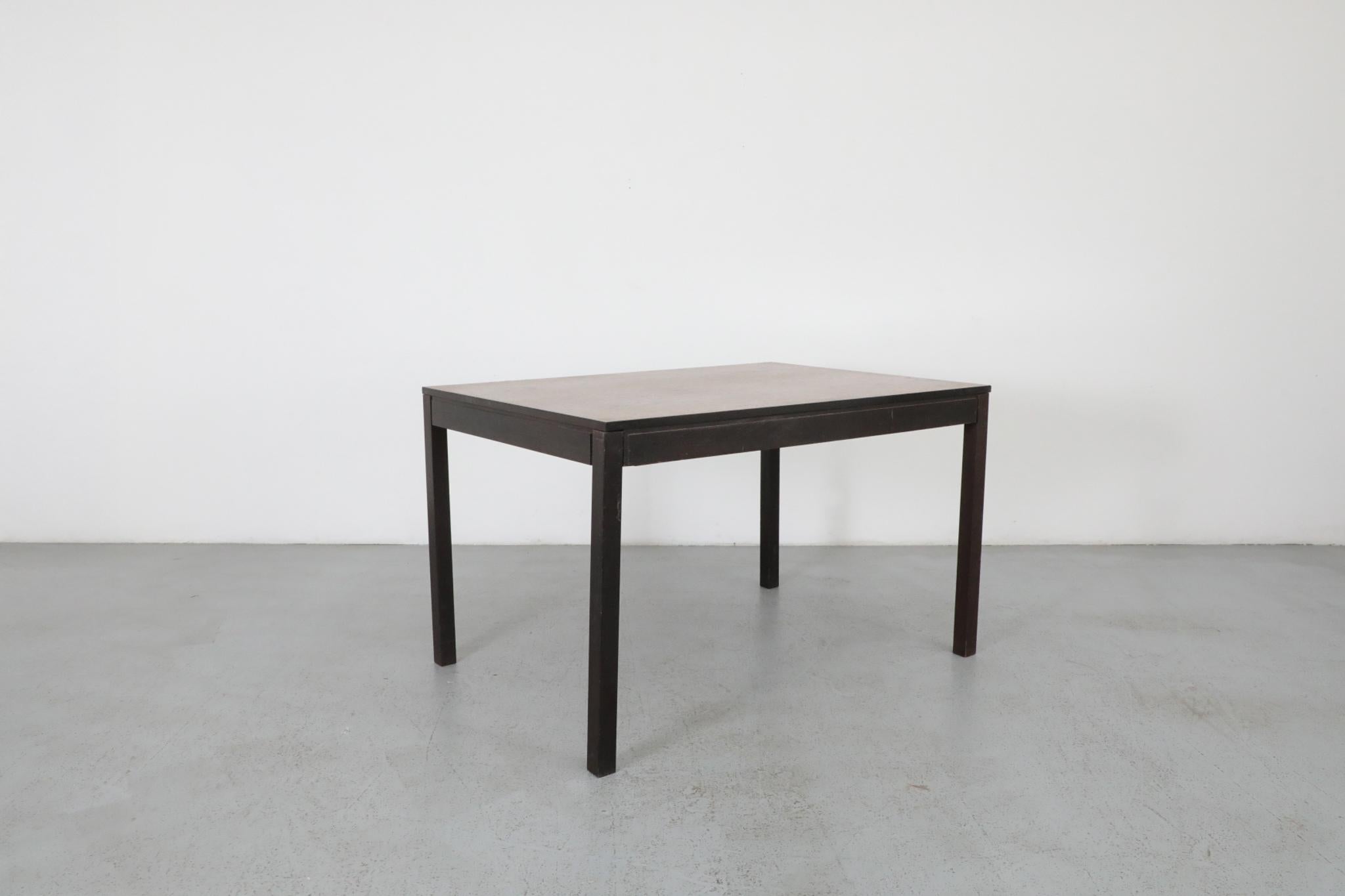 Dutch Martin Visser and Walter Antonis for 't Spectrum Extendable Wenge Dining Table For Sale