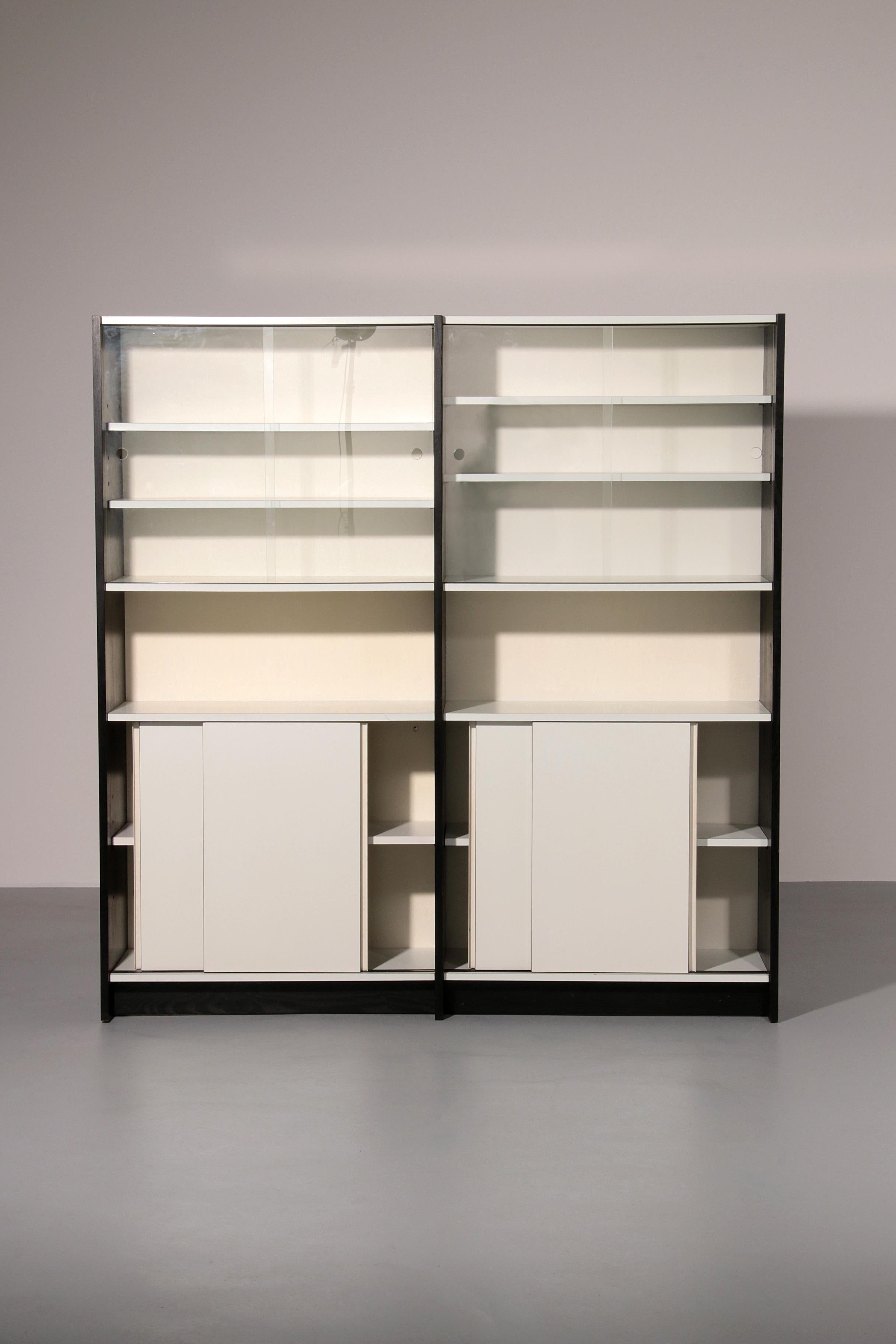 Dutch Martin Visser bookcase ‘t Spectrum Holland 1965 For Sale