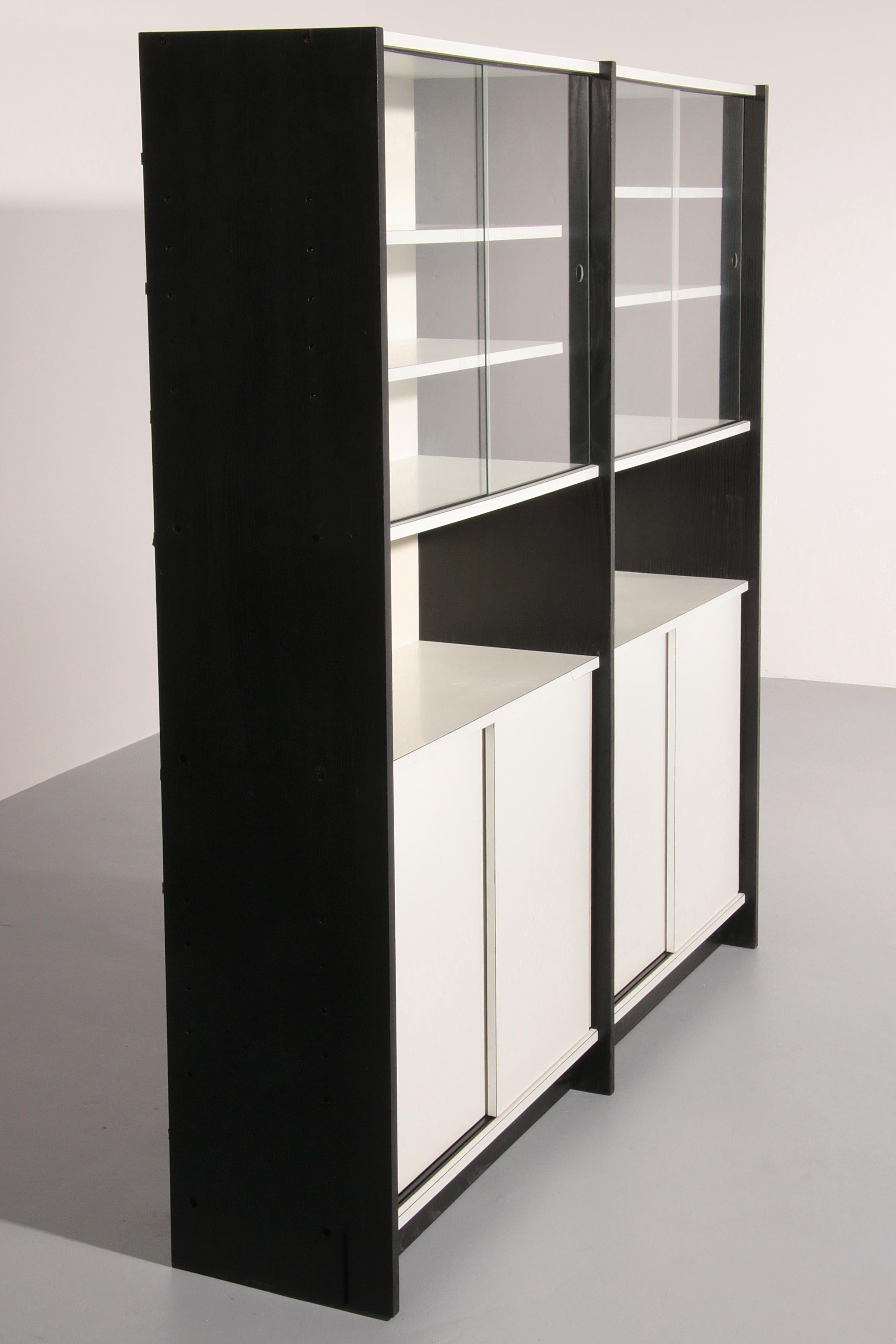 Mid-20th Century Martin Visser bookcase ‘t Spectrum Holland 1965 For Sale