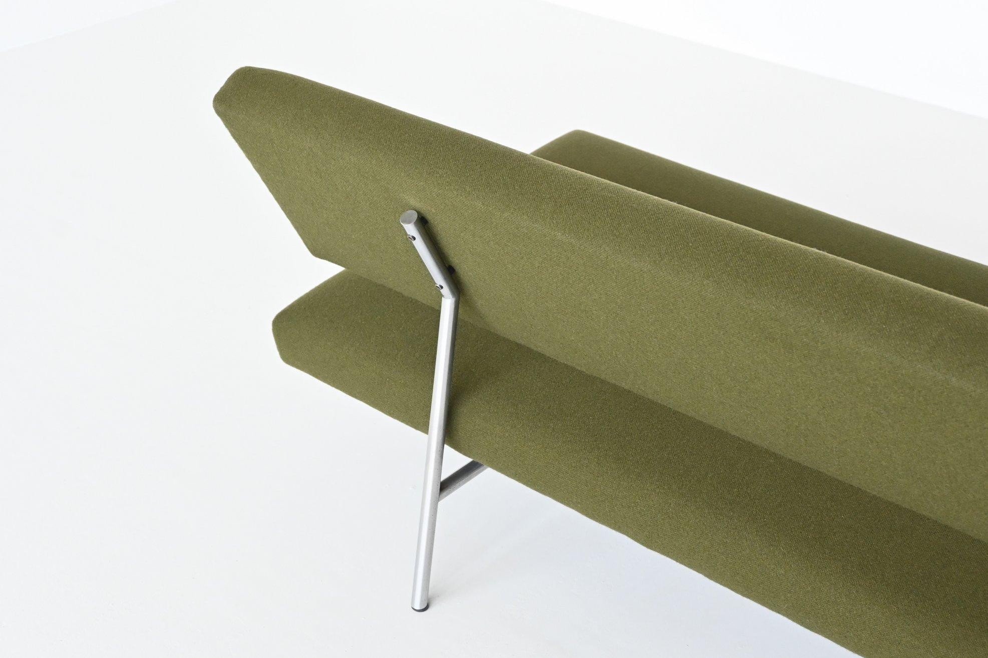 Mid-20th Century Martin Visser BR02 Daybed Sofa ‘t Spectrum the Netherlands, 1960