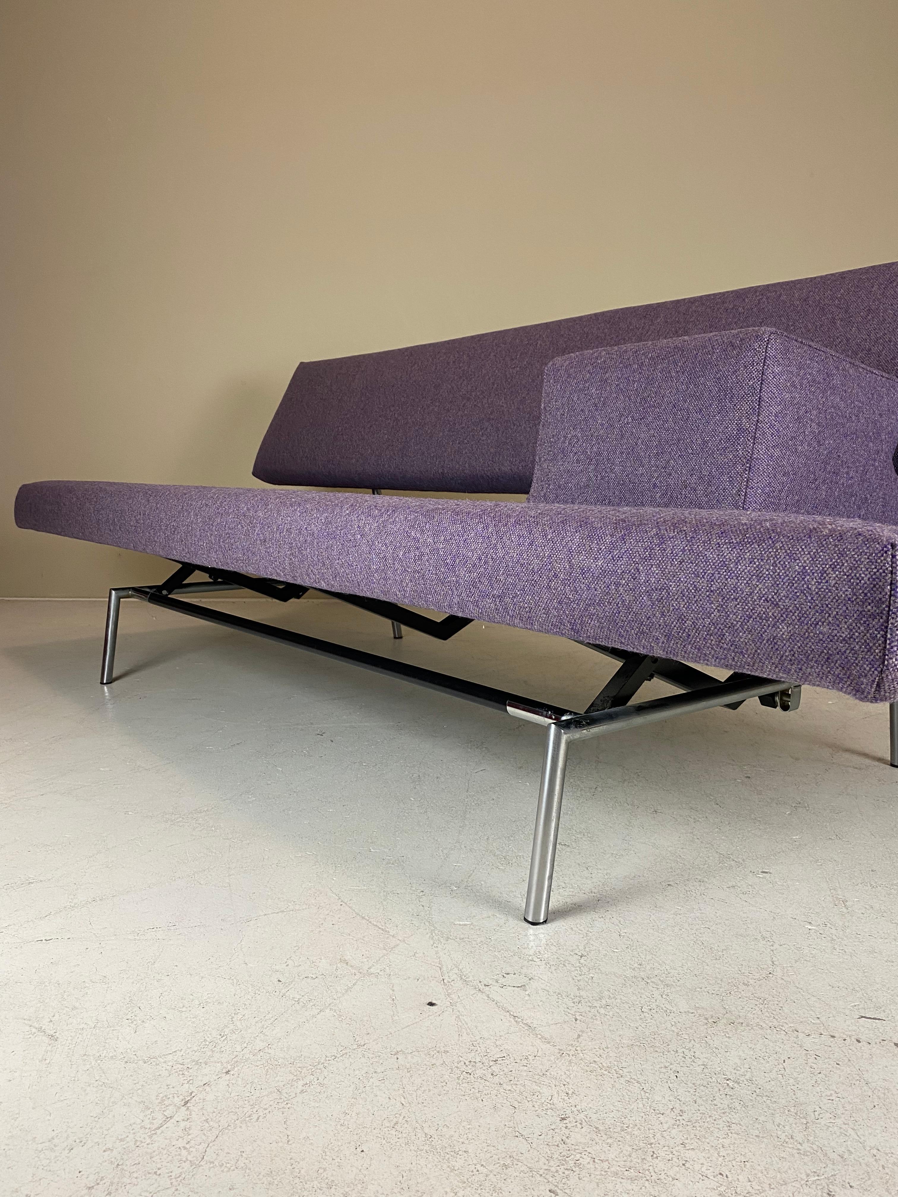 Martin Visser BR02 Sofa/ Sofa bed/ Daybed by ‘t Spectrum, Dutch Mid-Century In Good Condition For Sale In CULEMBORG, GE