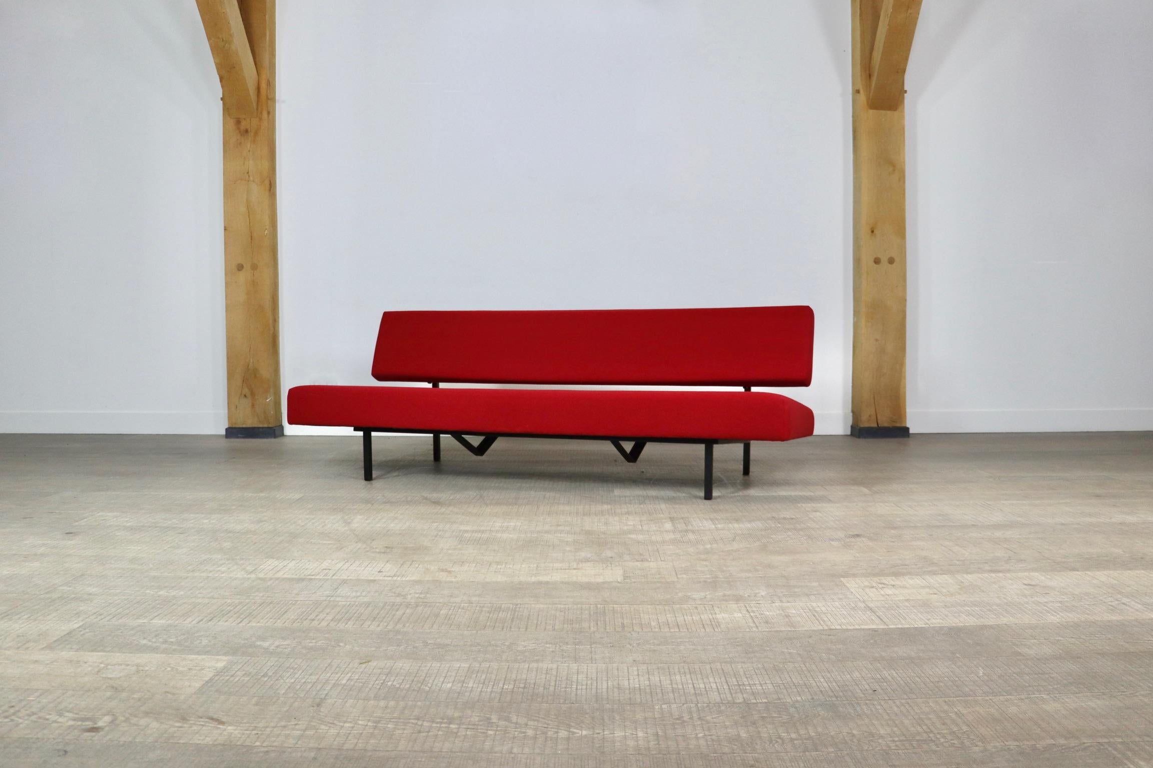 Mid-20th Century Martin Visser BR03 Sofa Daybed For ‘T Spectrum, 1950s For Sale