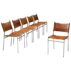 Martin Visser for t' Spectrum Set of Six Dining Chairs
