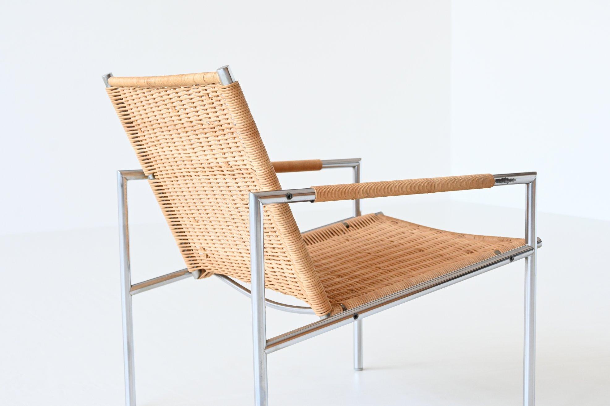 Mid-20th Century Martin Visser Model Sz01 Lounge Chair ‘T Spectrum the Netherlands 1965