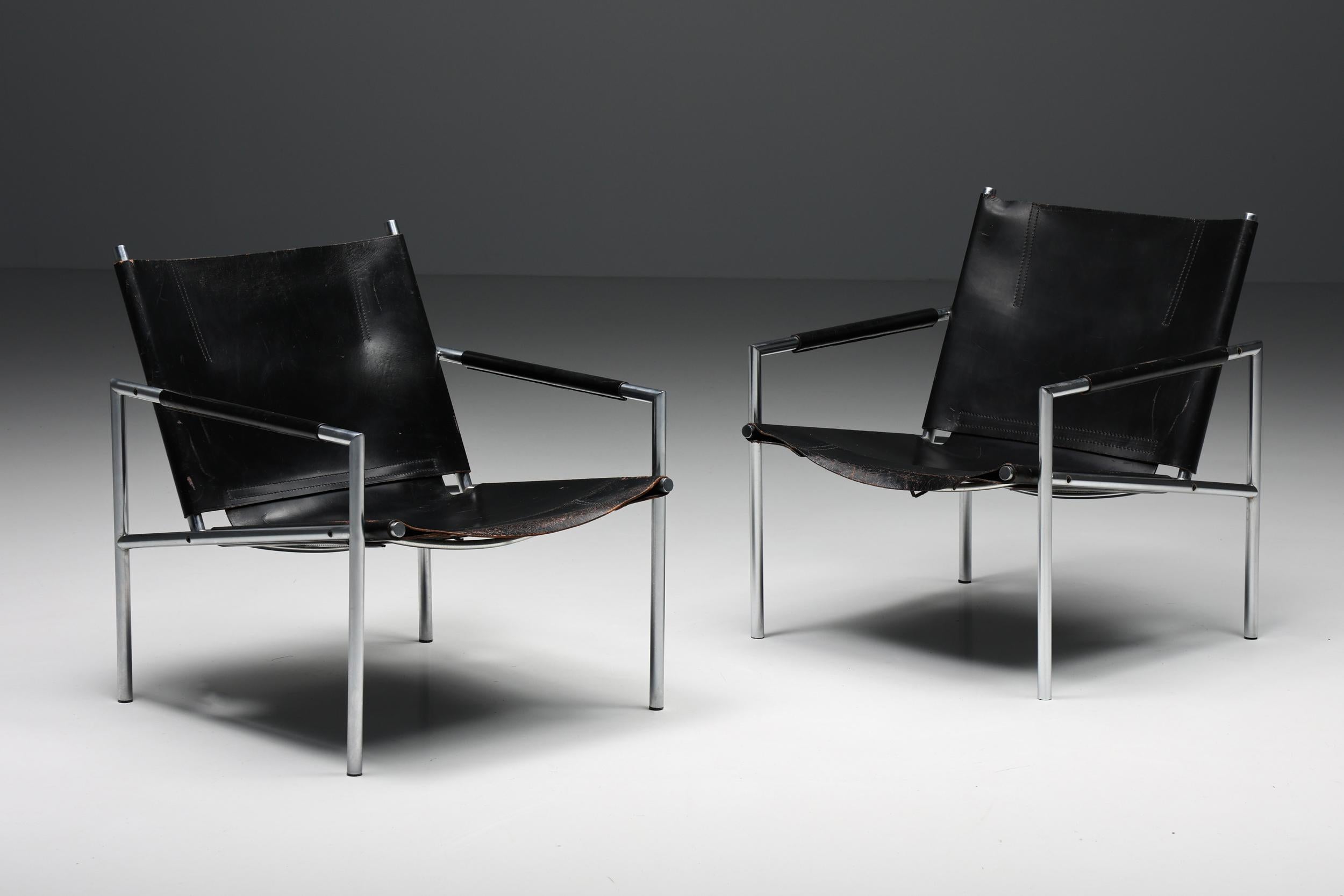 Martin Visser; Model SZ02; Armchair; Lounge chair; 1960's; easy chairs; lounge chairs; armchairs: 

Martin Visser SZ02 armchairs for t spectrum made in the 1960s in the Netherlands. Visser's work is characterized by a rational, minimalist,