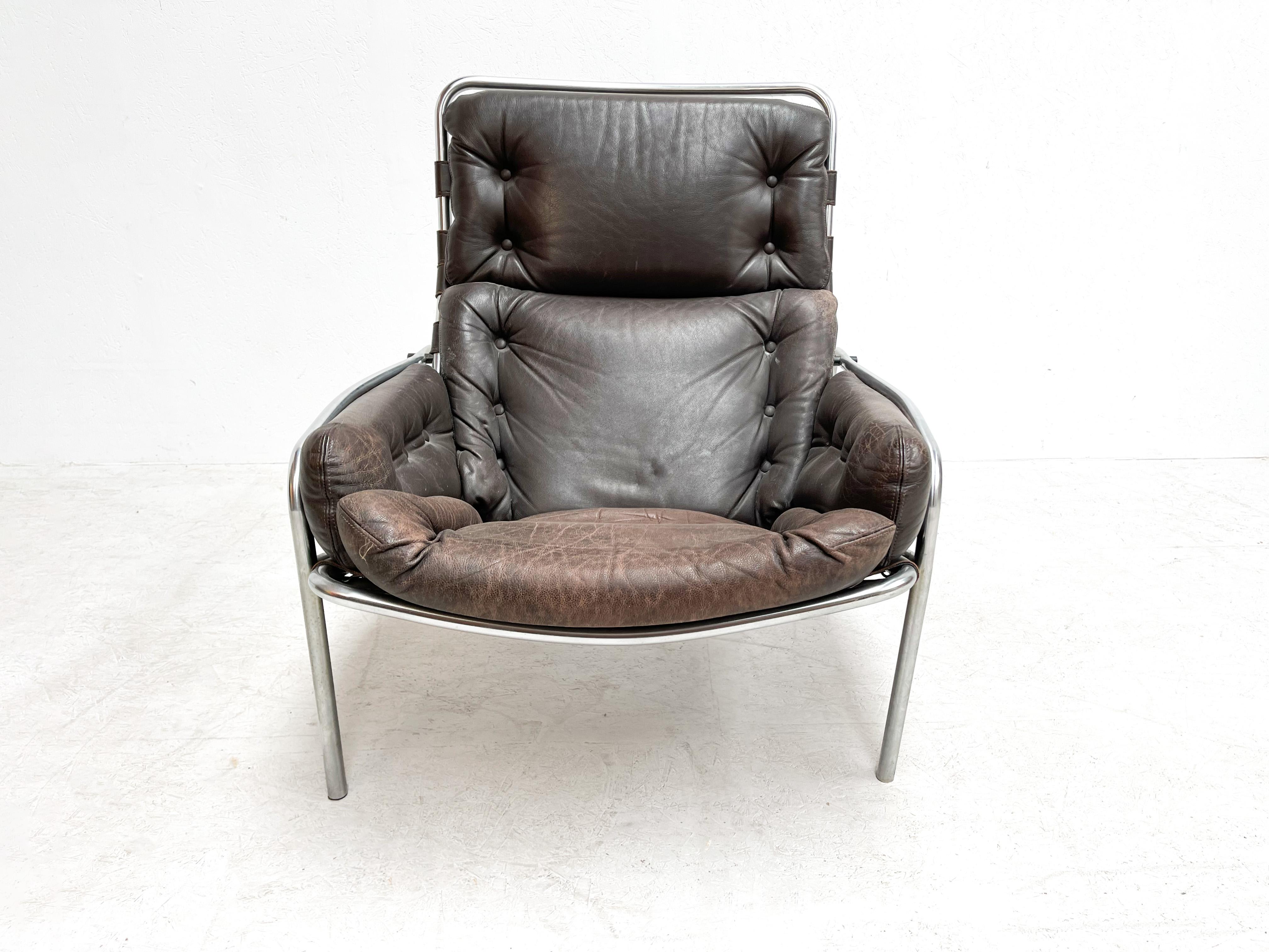 Dutch Martin Visser Osaka High Back Lounge Chair