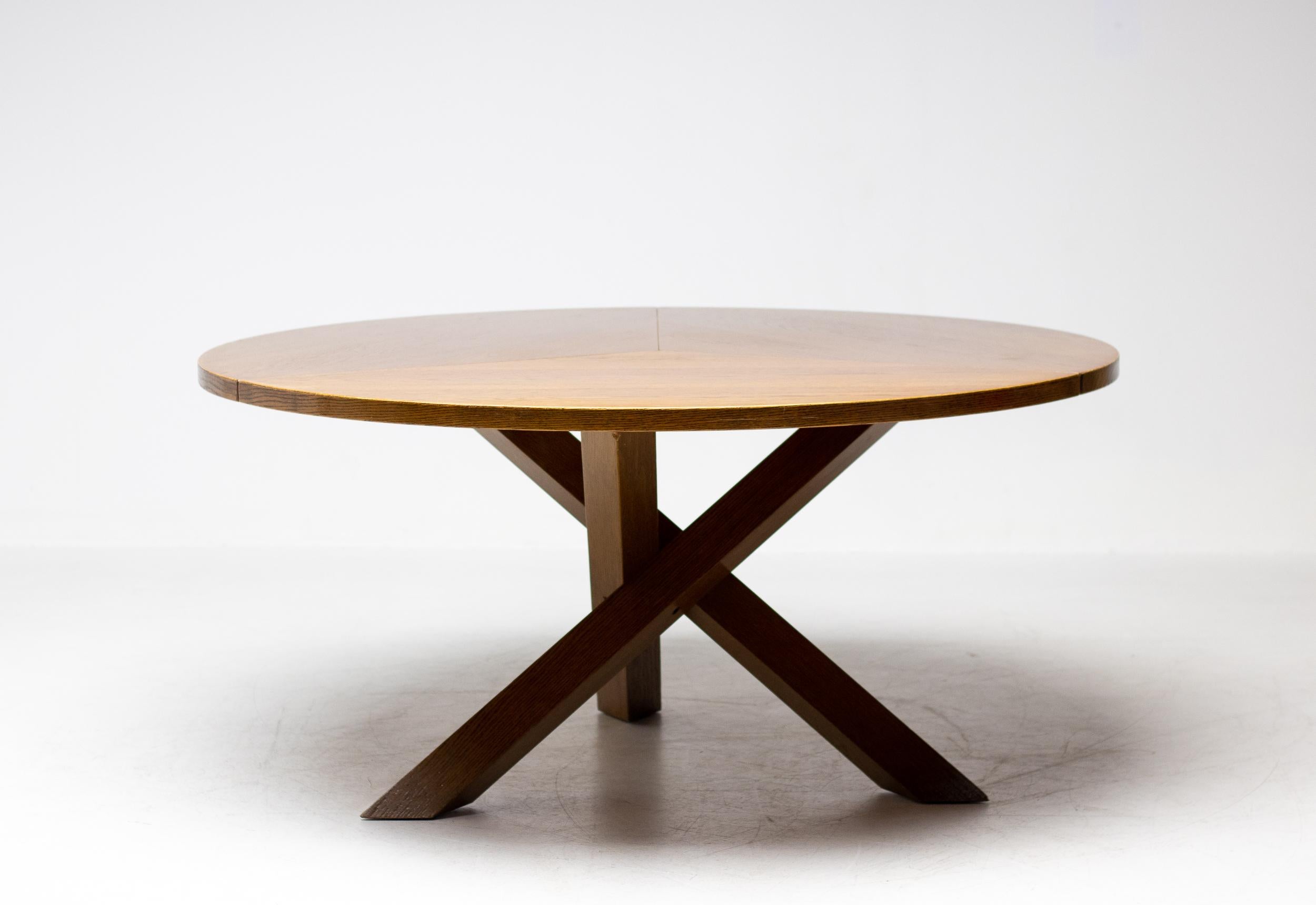 Oak Martin Visser Rotonda Table