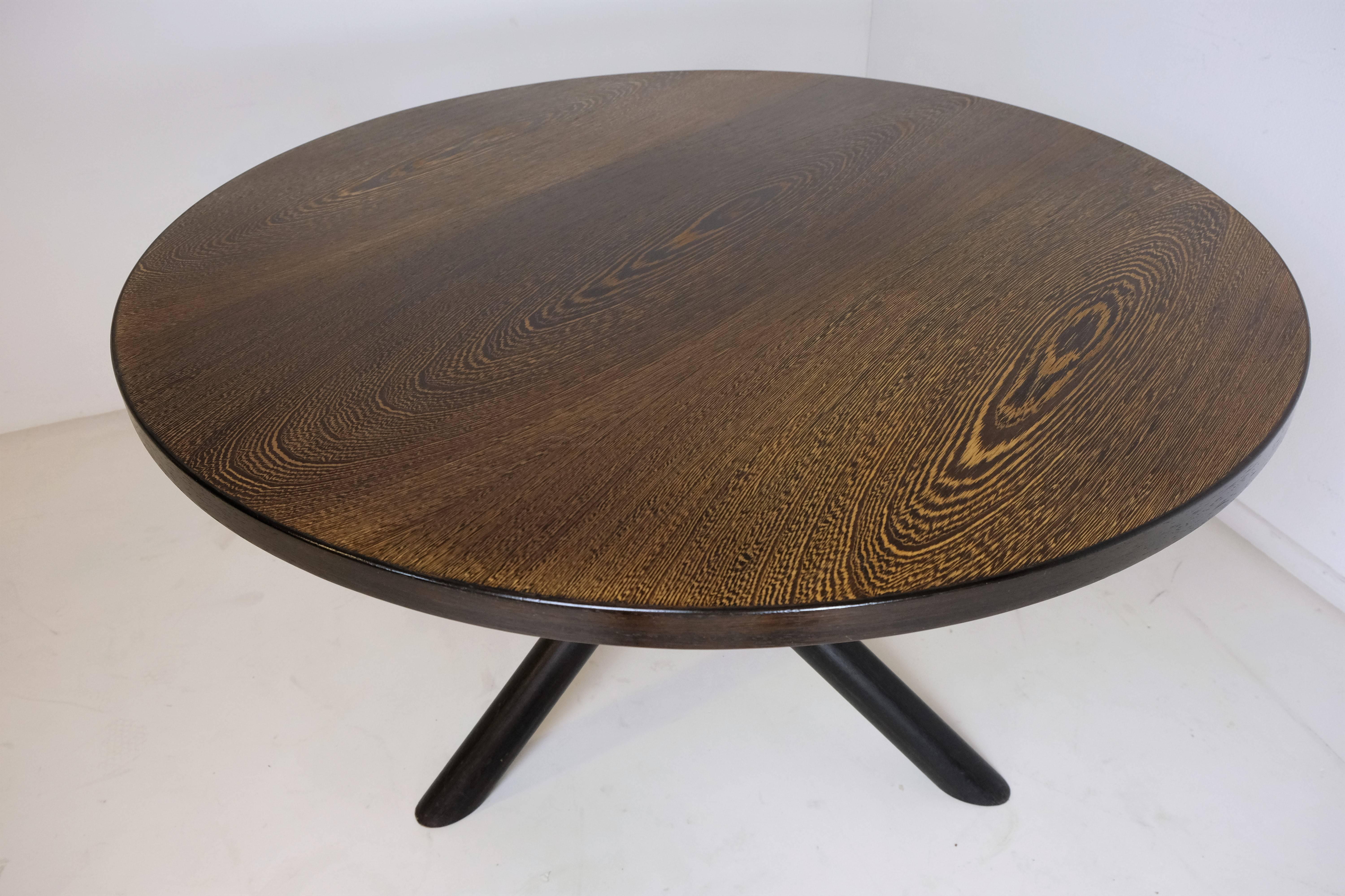 Martin Visser Round Tripod Dining Table for 'T Spectrum In Good Condition In The Hague, NL