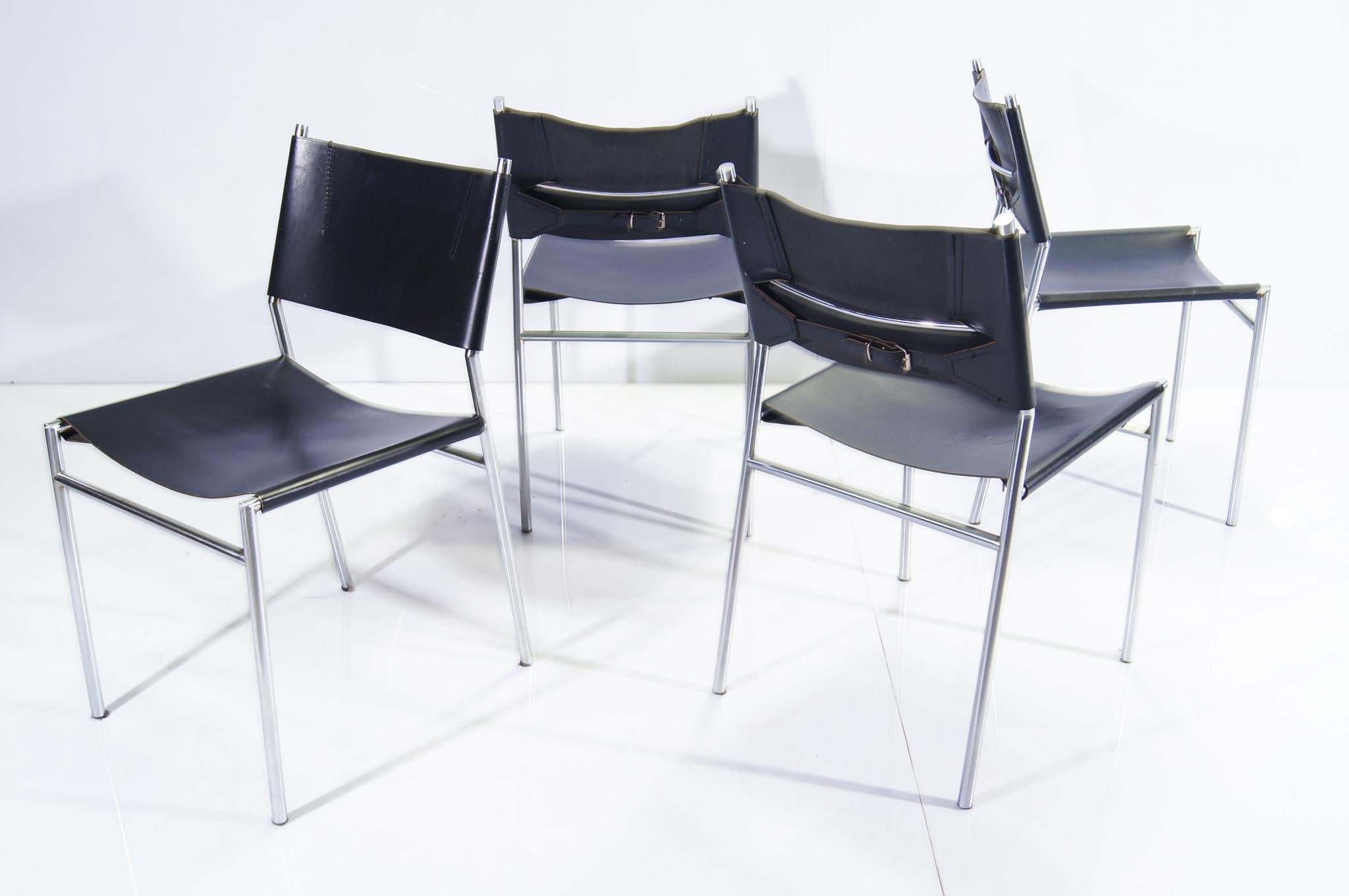 Martin Visser SE06 Diningchairs, Set of 4 3