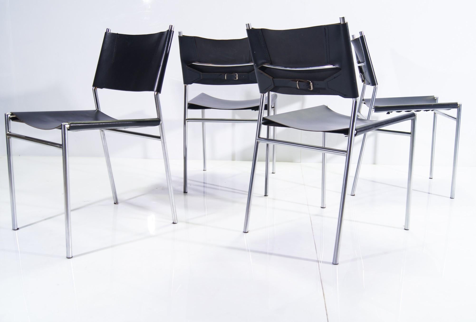 Martin Visser SE06 Diningchairs, Set of 4 4
