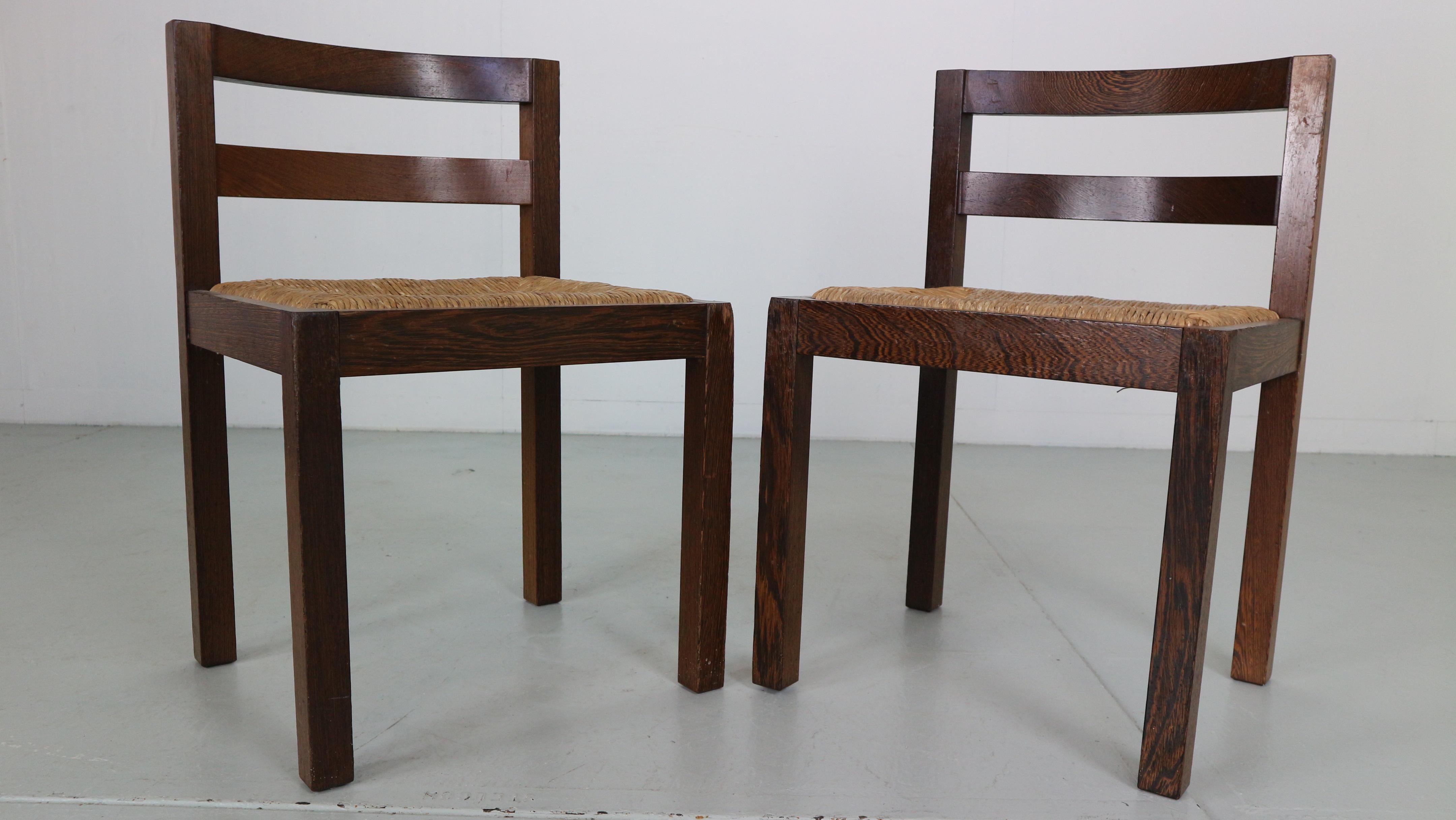Martin Visser Set of 4 Dinning Room Chairs for T' Spectrum, 1960 Netherlands For Sale 4