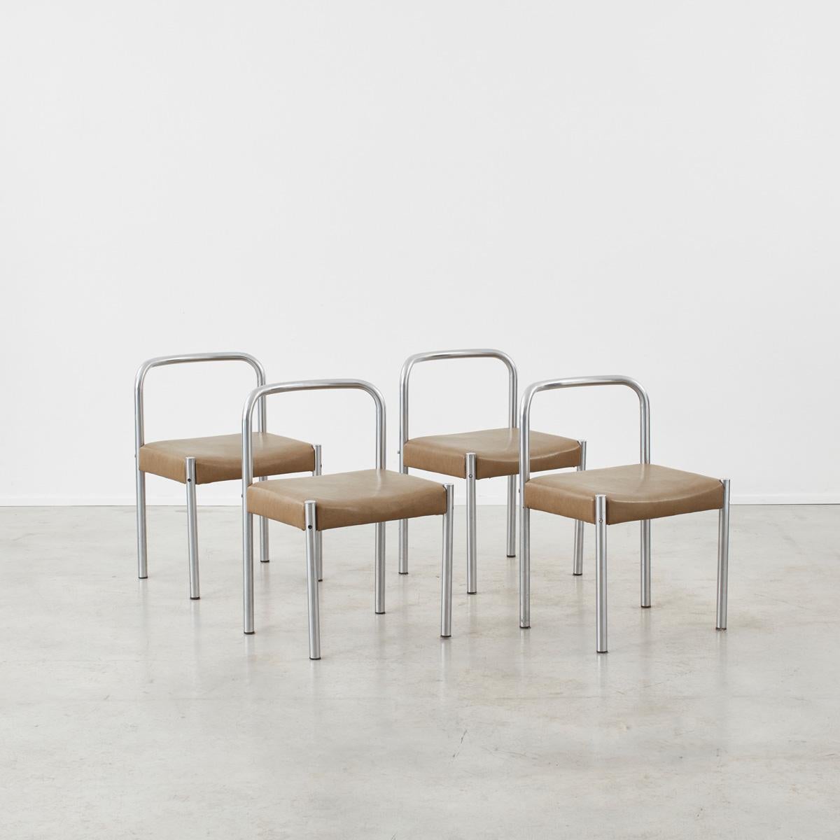 Modern Martin Visser Set of Six Se03 Chairs for T'spectrum, Netherlands 1960s