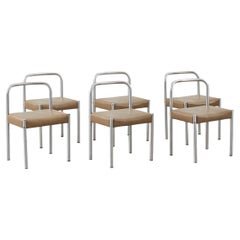Martin Visser Set of Six Se03 Chairs for T'spectrum, Netherlands 1960s