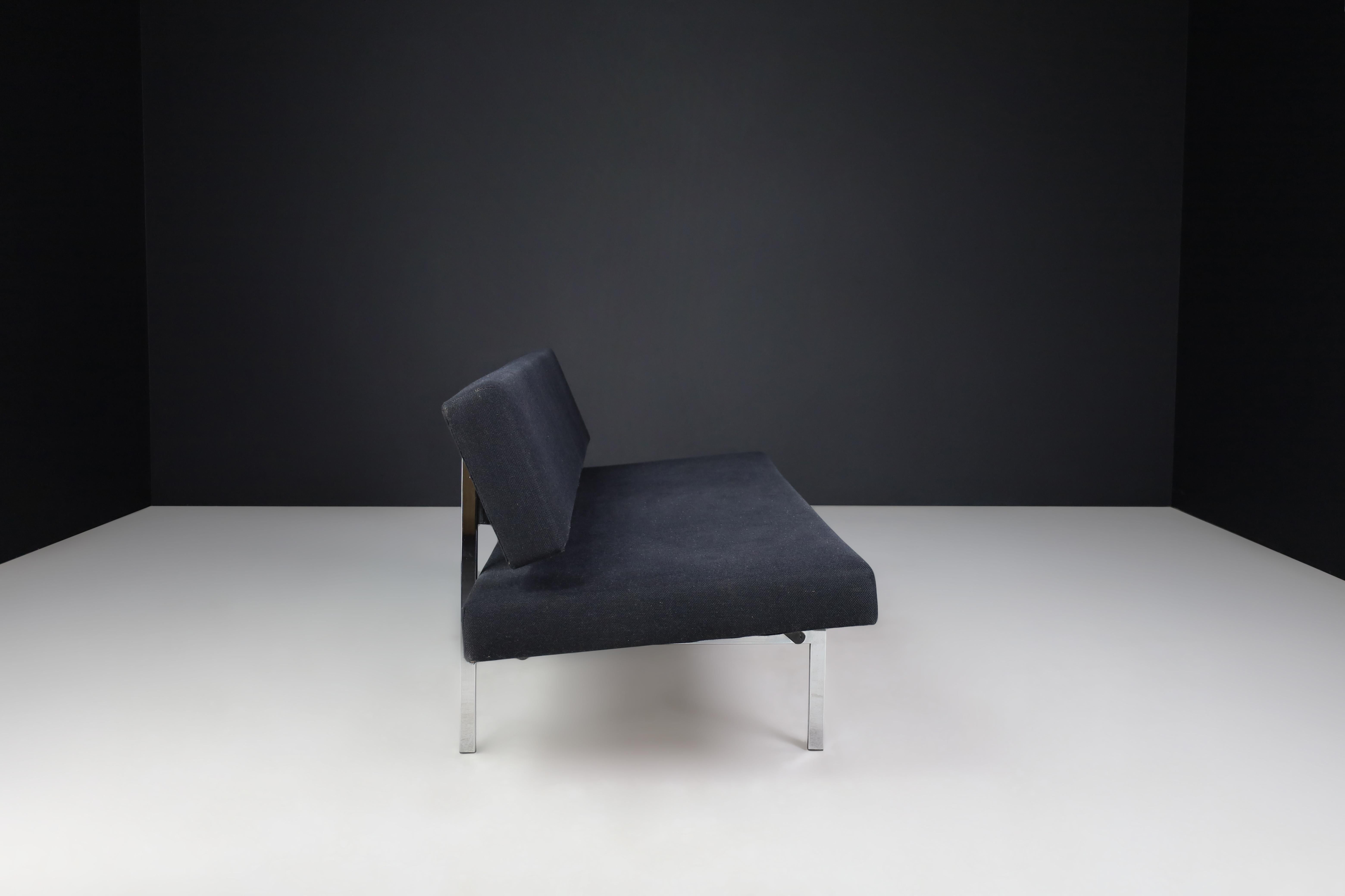 20ième siècle Martin Visser Canapé / lit de repos pour 't Spectrum - Pays-Bas, 1960 en vente