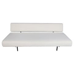Martin Visser Sofa or Sleeper Sofa for 't Spectrum in New Teddy Fabric, 1960s