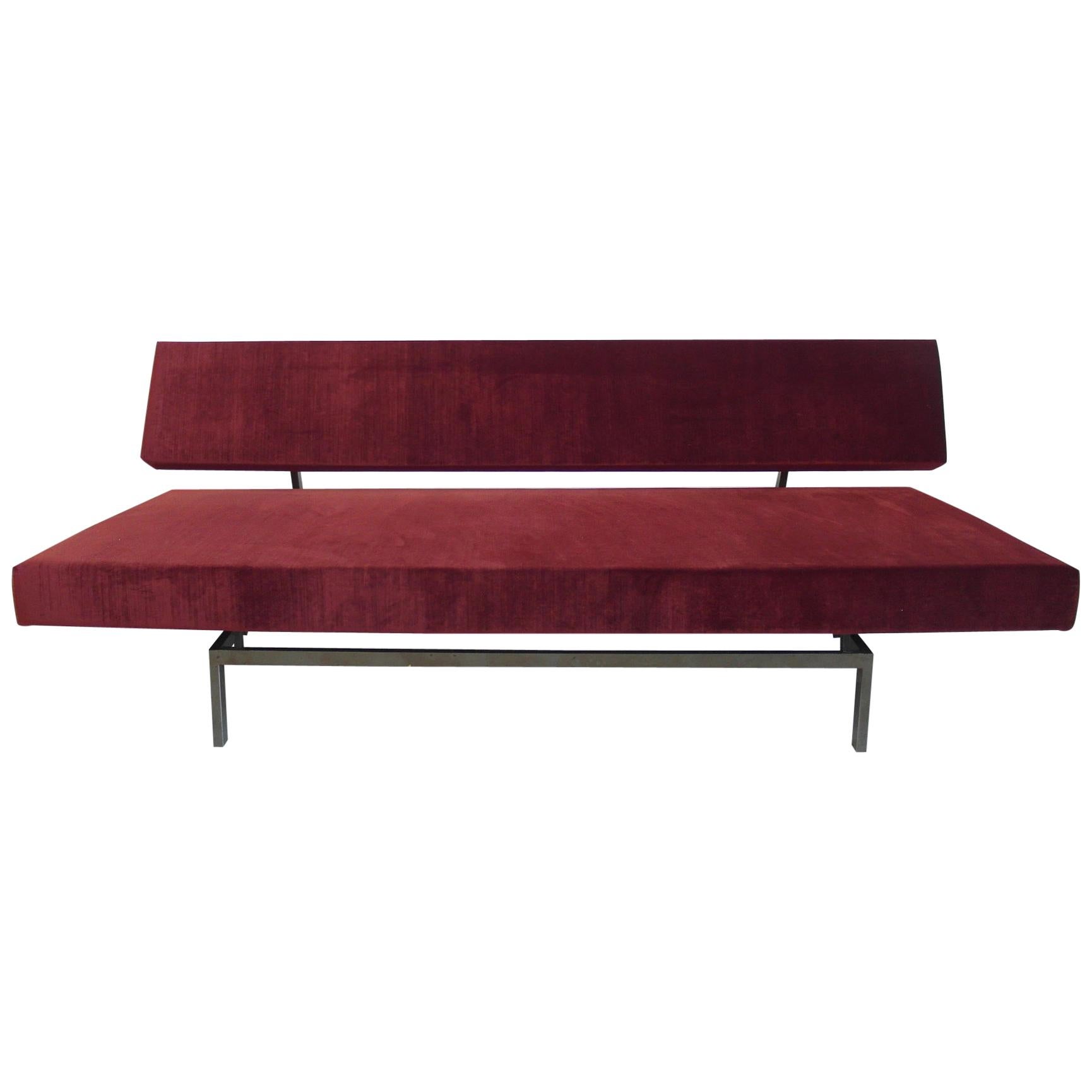 Martin Visser Streamline Sleeper Sofa / Daybed by Spectrum, the Netherlands 1960 For Sale