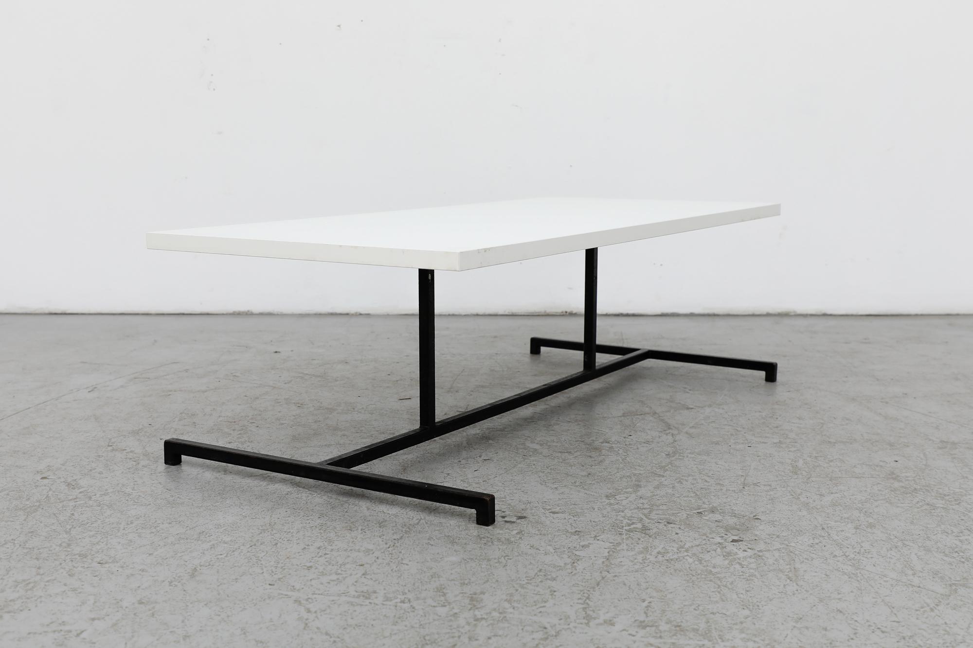 Martin Visser Style MOD Black and White Coffee Table For Sale 1