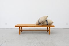 Martin Visser Style Pine Slat Bench or Coffee Table by Laboremus Viborg