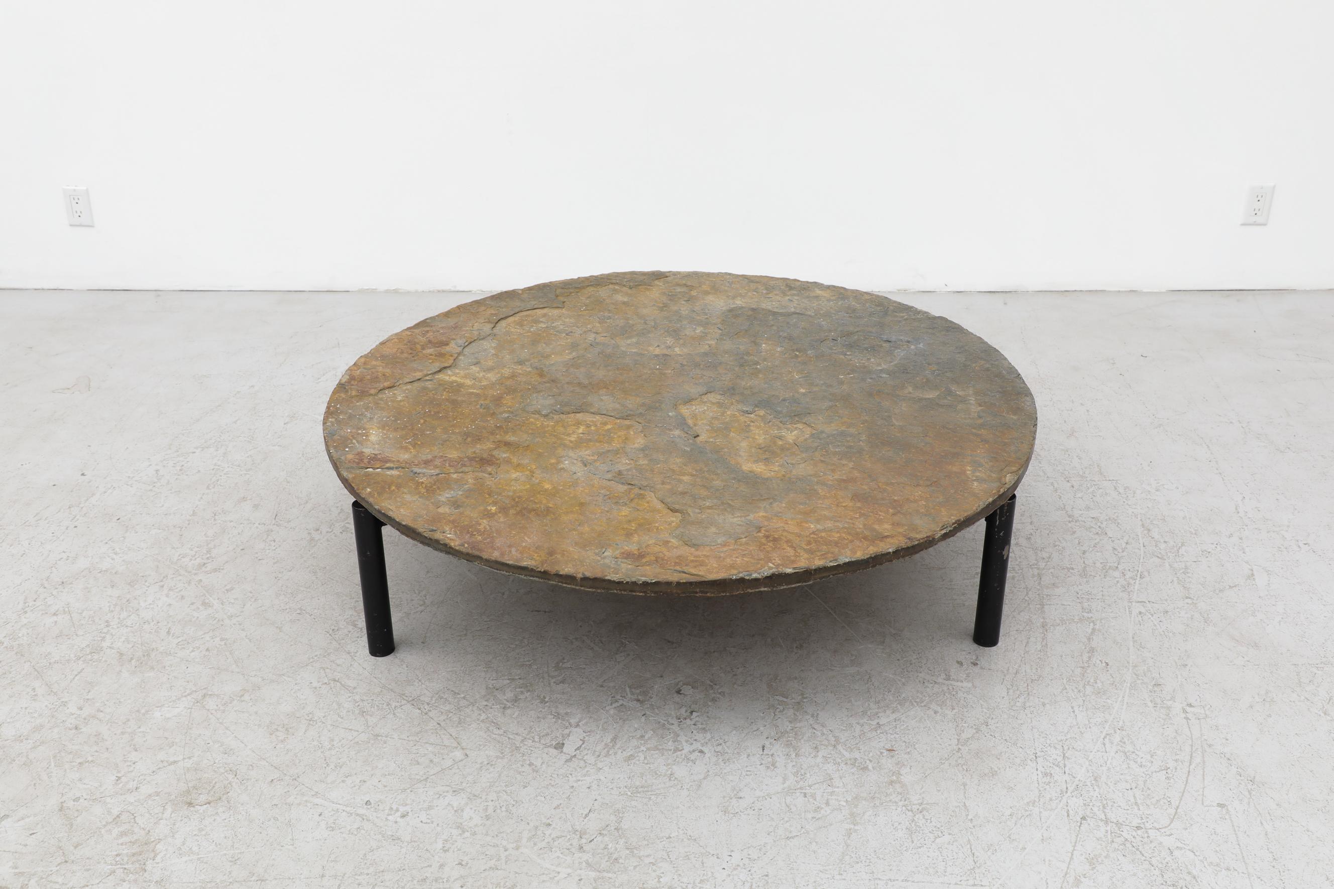 Dutch Martin Visser Style Stone Coffee Table