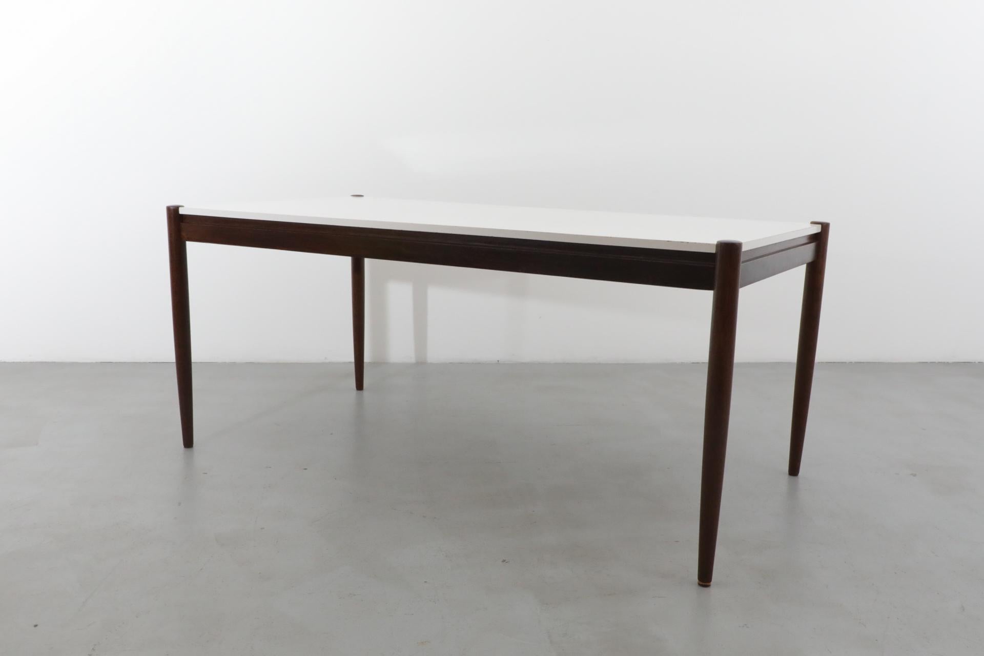 Wenge-Esstisch im Martin Visser-Stil mit weißer Formica-Platte 5