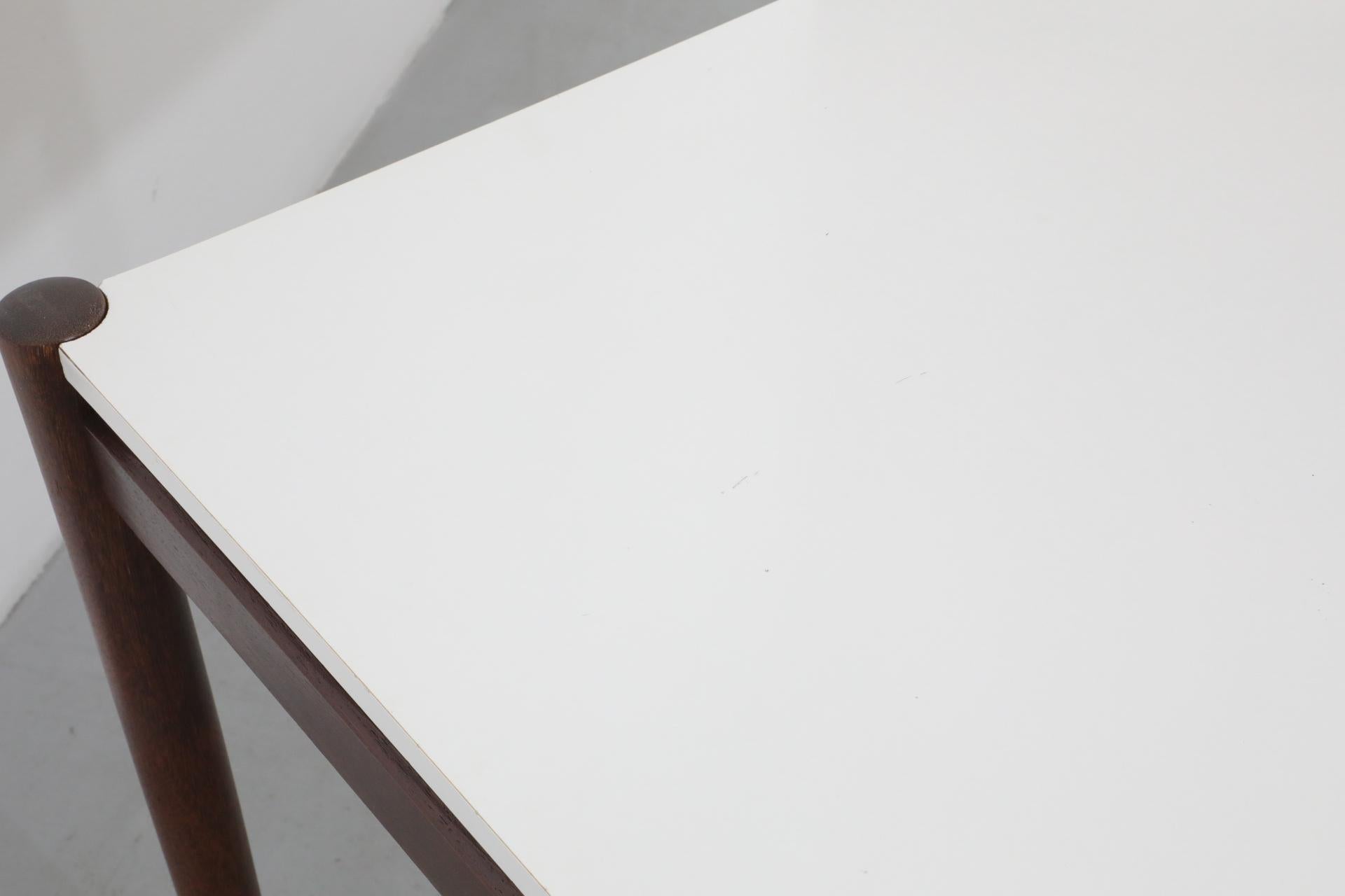 Wenge-Esstisch im Martin Visser-Stil mit weißer Formica-Platte 11