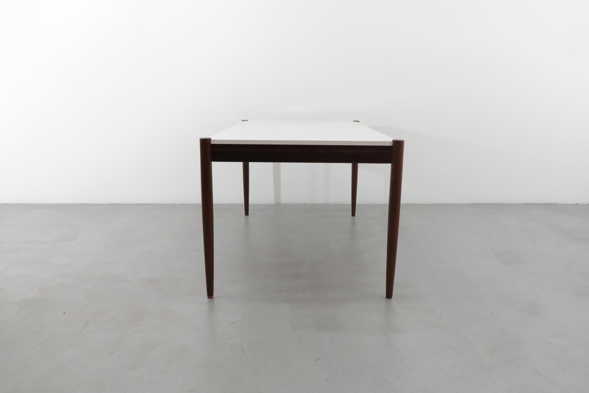 Wenge-Esstisch im Martin Visser-Stil mit weißer Formica-Platte 1