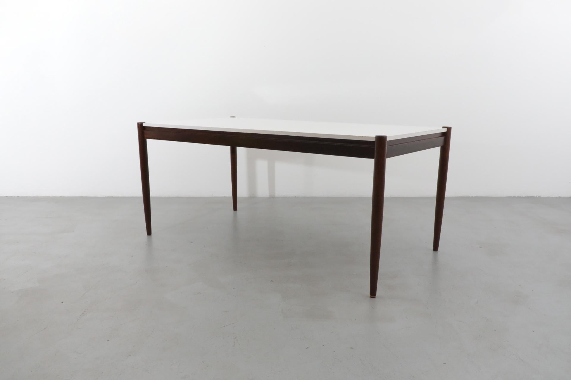Wenge-Esstisch im Martin Visser-Stil mit weißer Formica-Platte 2