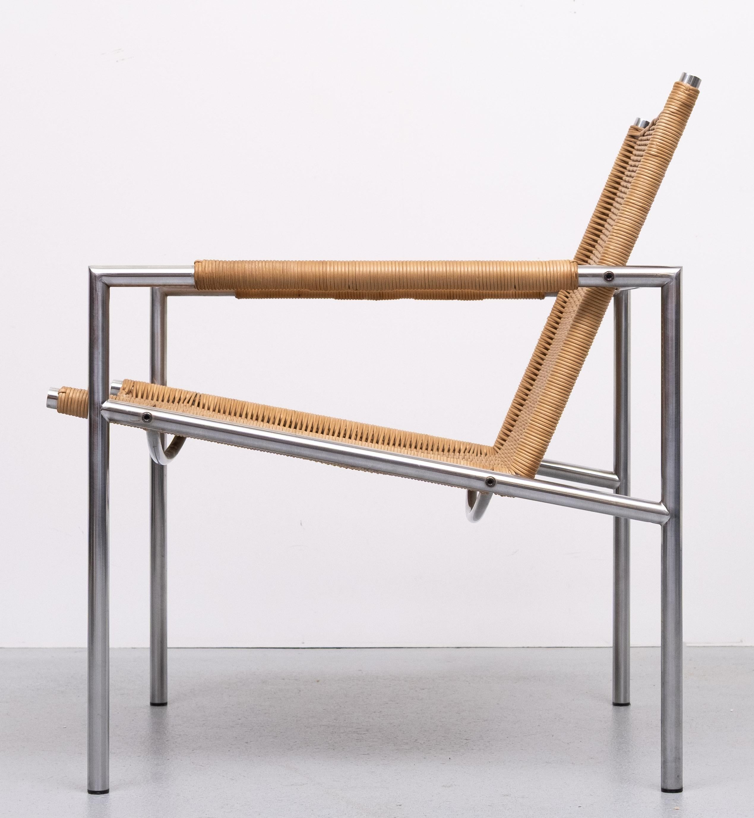 Martin Visser SZ01 Facile  Sedia per 't Spectrum, 1960 In condizioni buone in vendita a Den Haag, NL