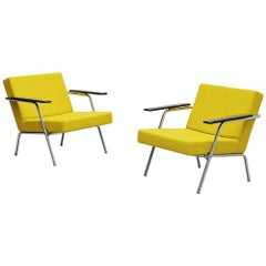 Martin Visser SZ02 Easy Chairs Pair 't Spectrum, 1964