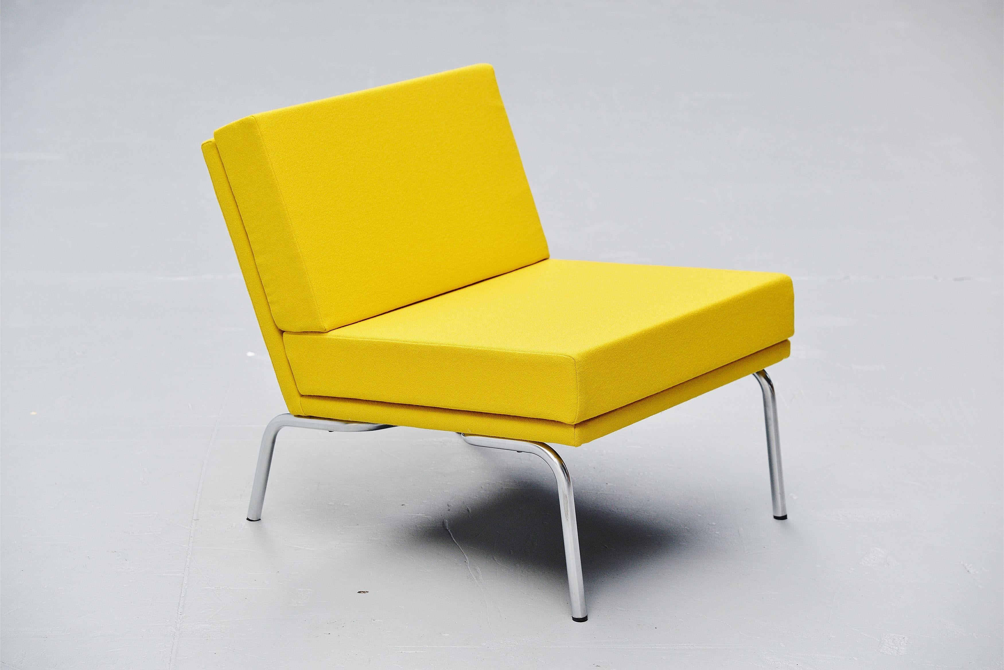 Martin Visser SZ04 Lounge Chairs Sofa 't Spectrum, 1964 (Edelstahl) im Angebot