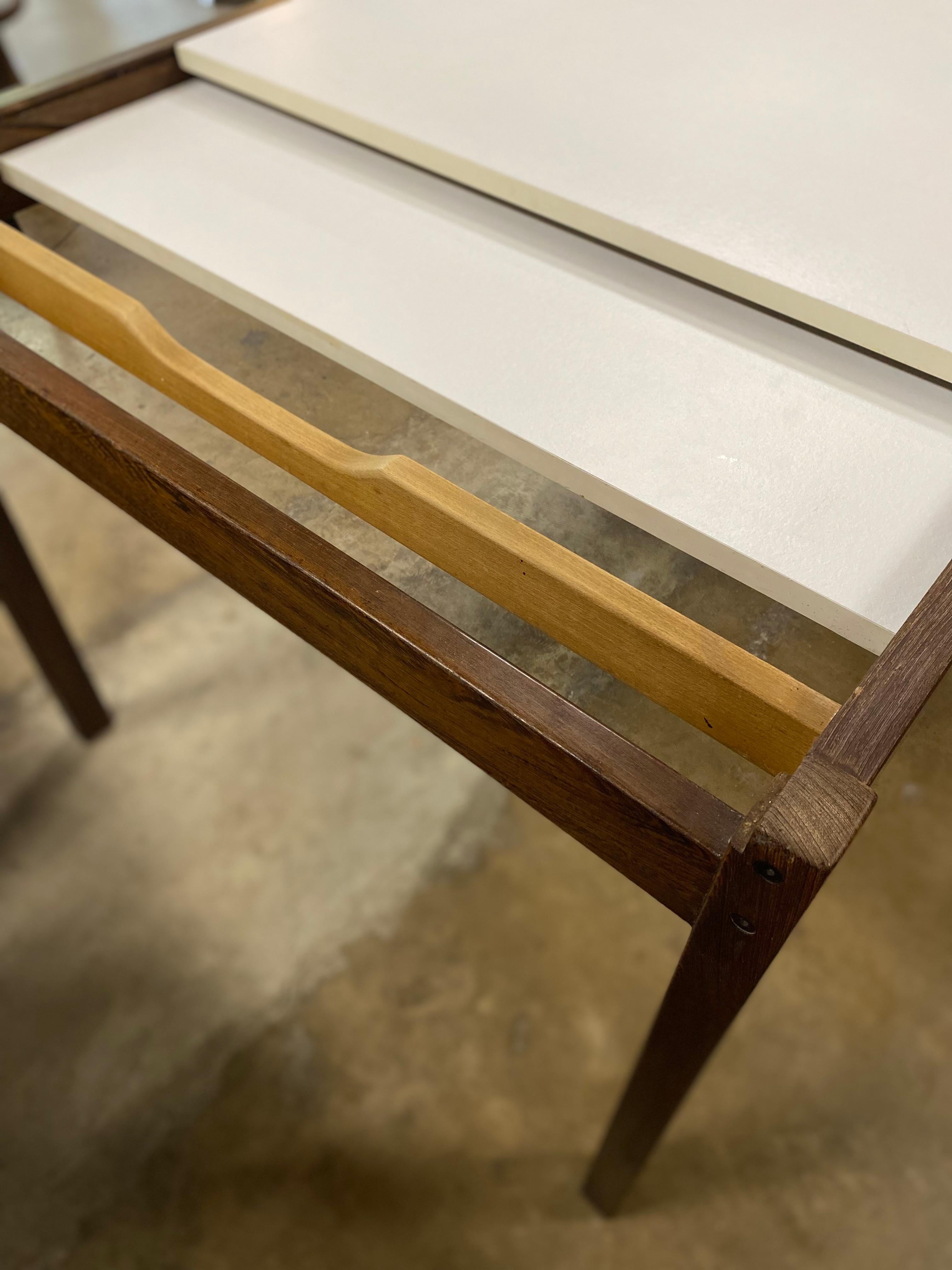 Scandinavian Modern Martin Visser Wenge Table for 't Spectrum, Netherlands, Circa 1960s For Sale
