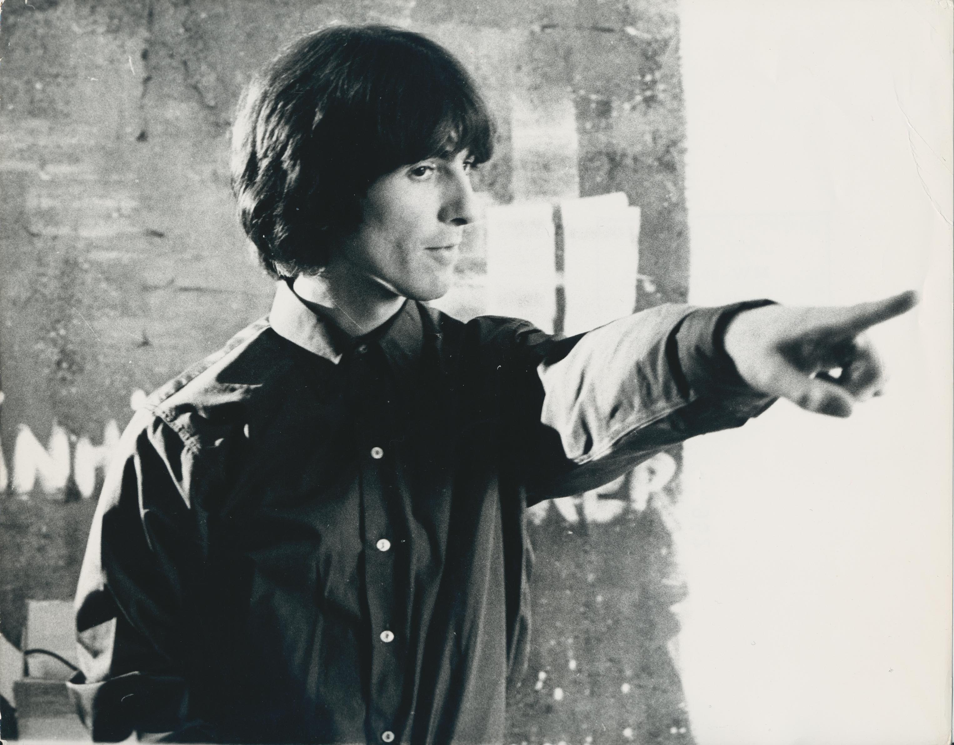 Martin Weaver Portrait Photograph - George Harrison, Black and White Photography, ca. 1970s, 20, 4 x 25, 7 cm