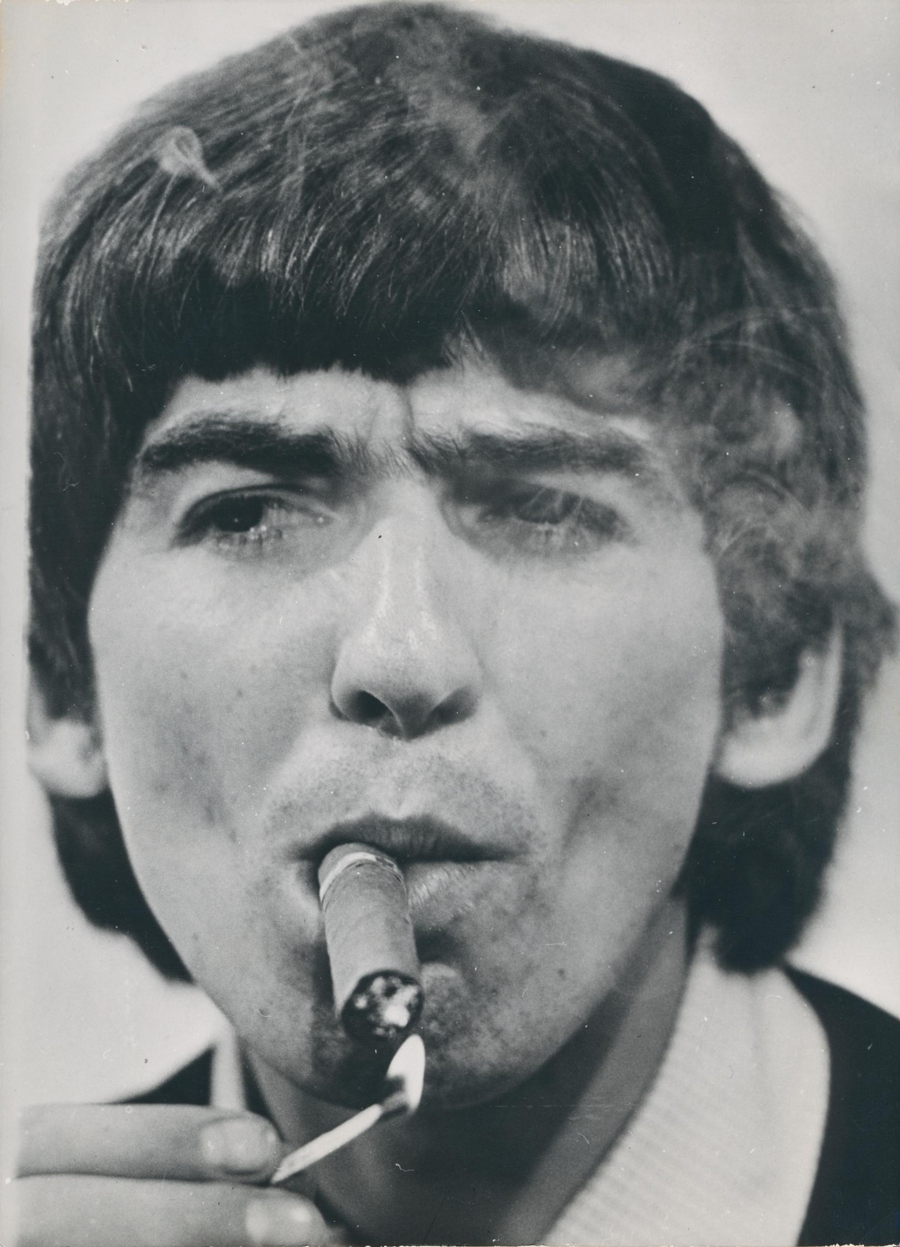 george harrison smoking