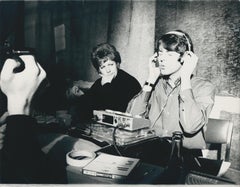 Paul McCartney, Studio, Schwarz-Weiß-Fotografie 19,9 x  25,9 cm
