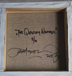 Lavoratore di cava su tela di Martin Whatson