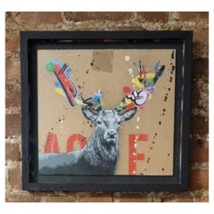 Stag Painting by Martin Whatson