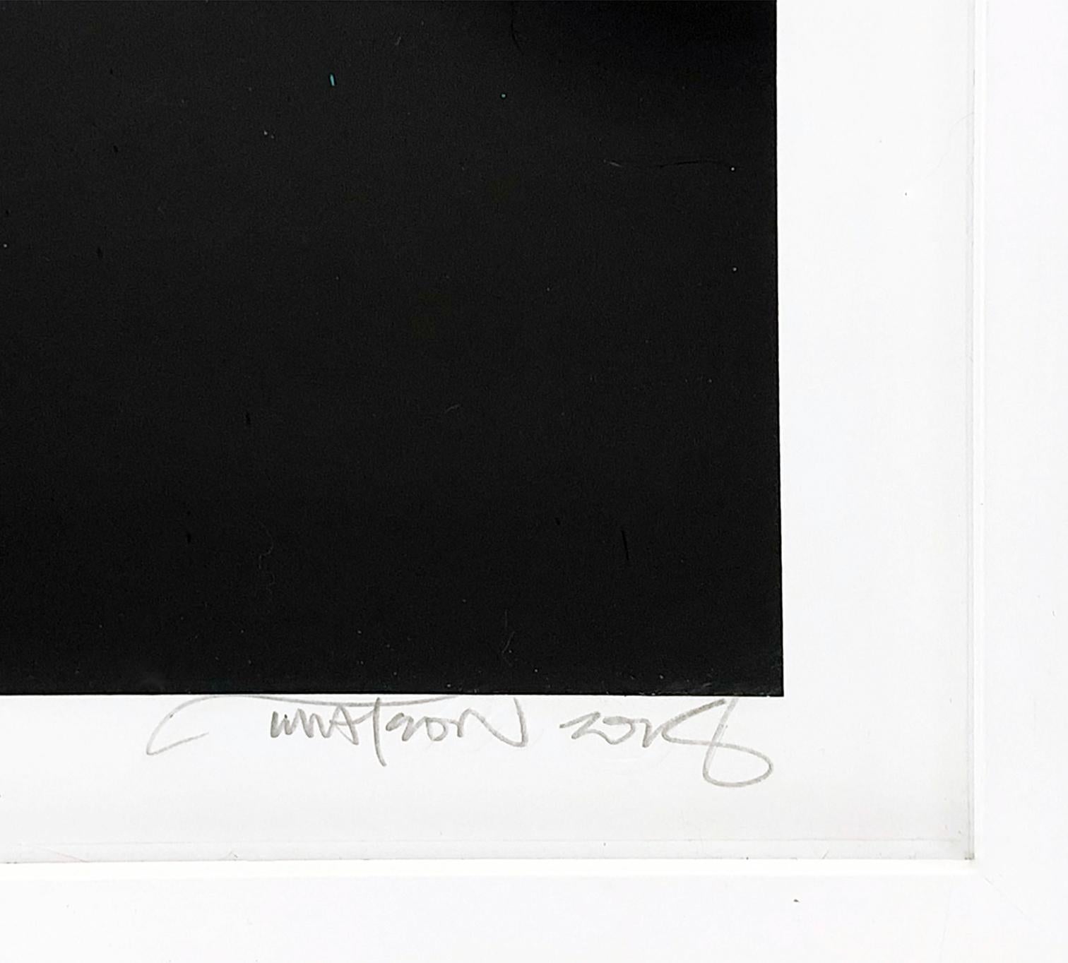 Unique hand finished 19 color screen print on 300 gsm somerset paper.  Hand signed and dated lower right front by Martin Whatson.  Hand numbered 12/50  lower left front.  Artwork size 29.5 x 21.4 inches.  Frame size approx 31 x 23.5 inches.

Artwork