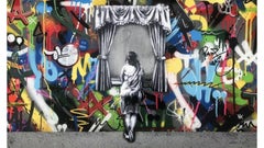 Figure at the Window Screen Print by Martin Whatson