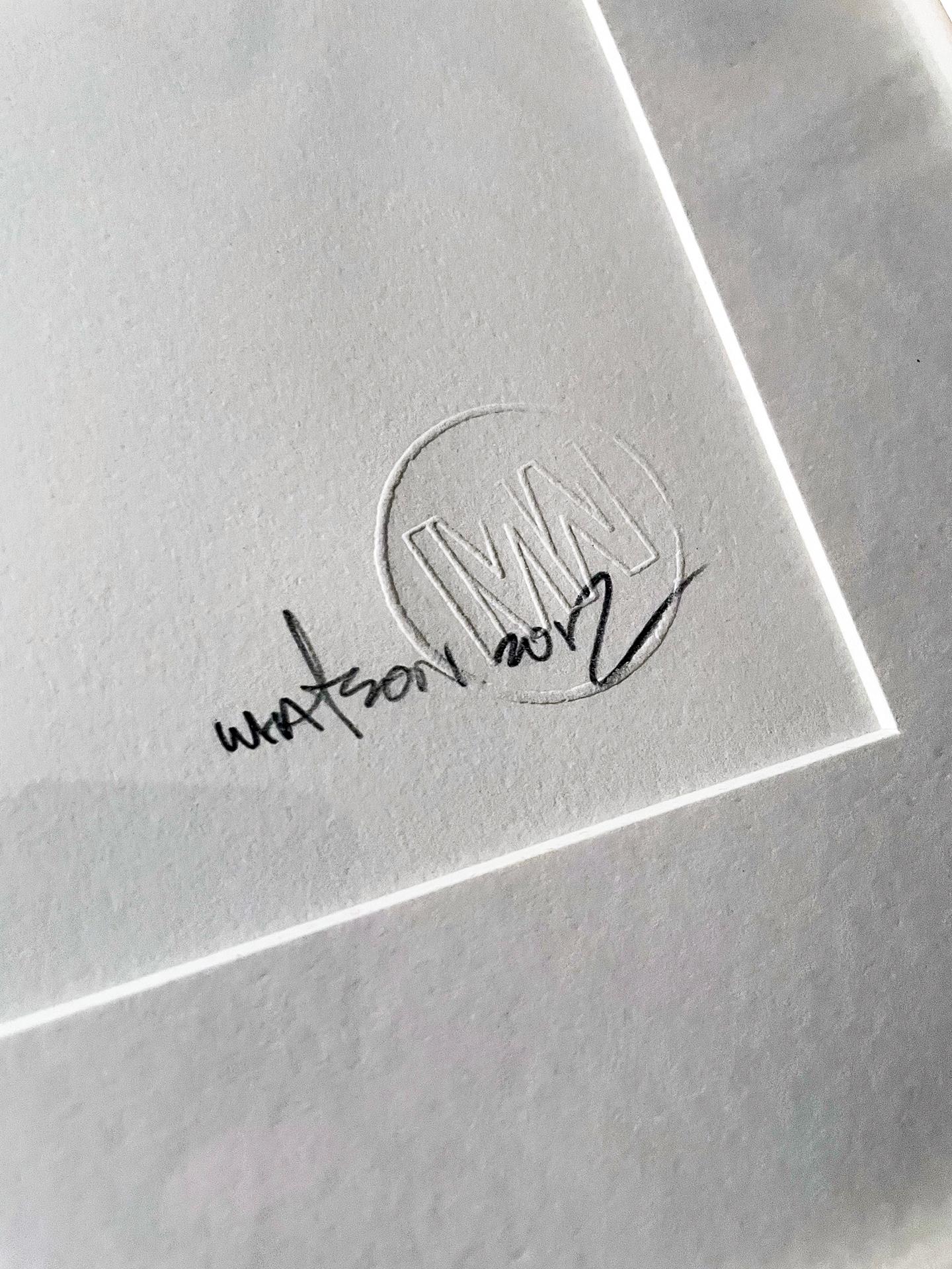 Liebe machen 2012 (Grau), Interior Print, von Martin Whatson