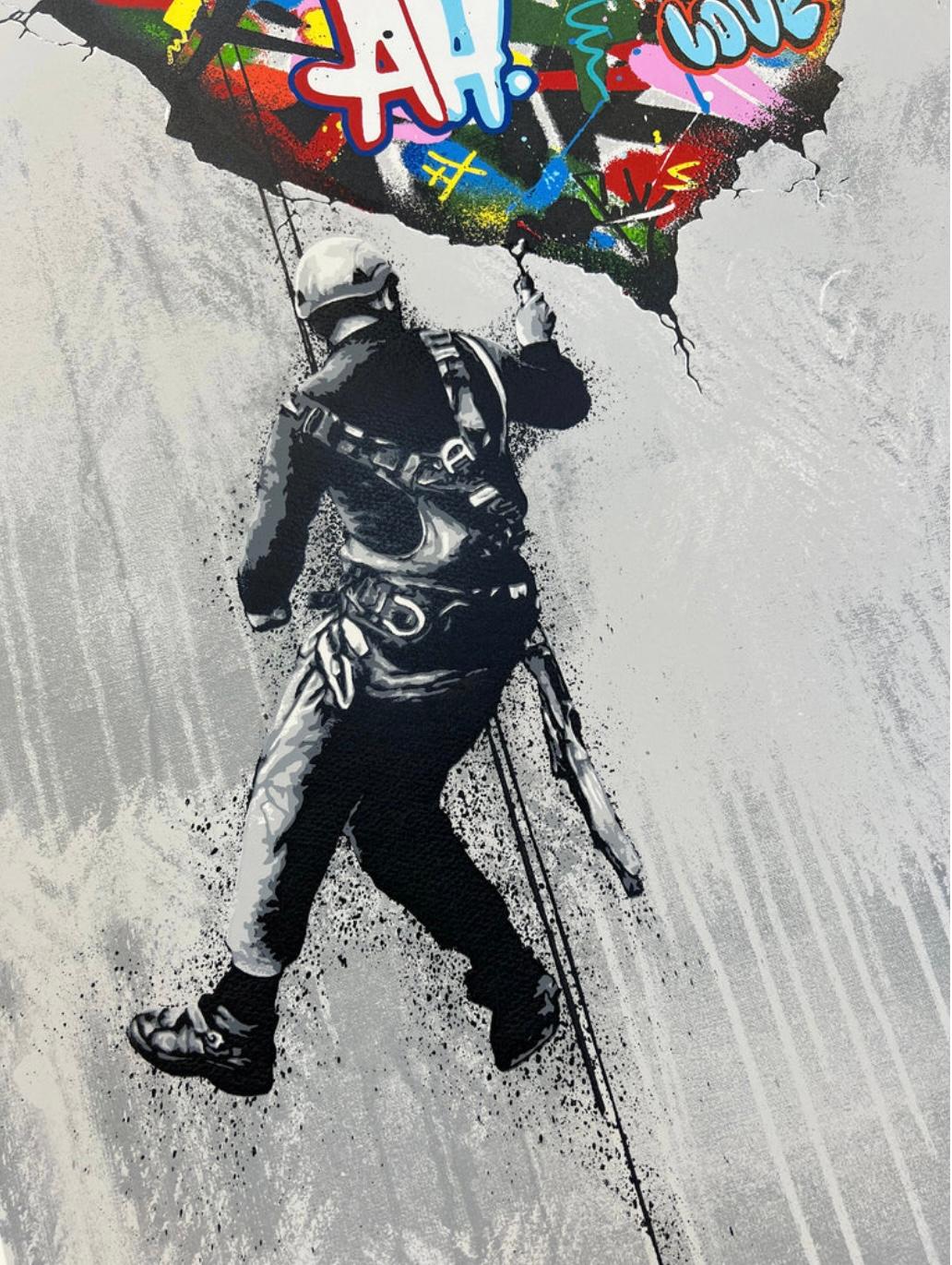 Martin Whatson Cracked Siebdruck 2022 im Angebot 3