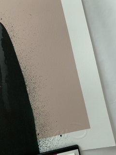 Martin Whatson Son of Man Mini Embossed Print