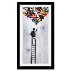 Martin Whatson, "The Crack" Framed PP Silkscreen