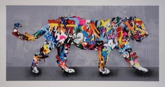 Martin Whatson - Tiger - Urban Graffiti Street Art