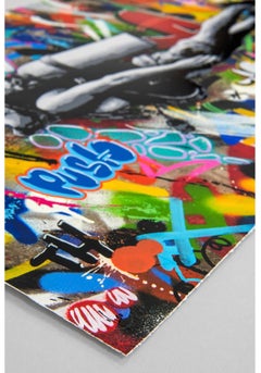 Scuba Diver Print by Martin Whatson (Street Art, Graffiti)