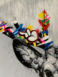 The Stag, Martin Whatson, 2020, Graffiti Street Art