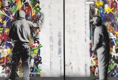 The Cycle Diptych By Martin Whatson 2 Giclee Art Prints 60X60 cm Edition Of 195