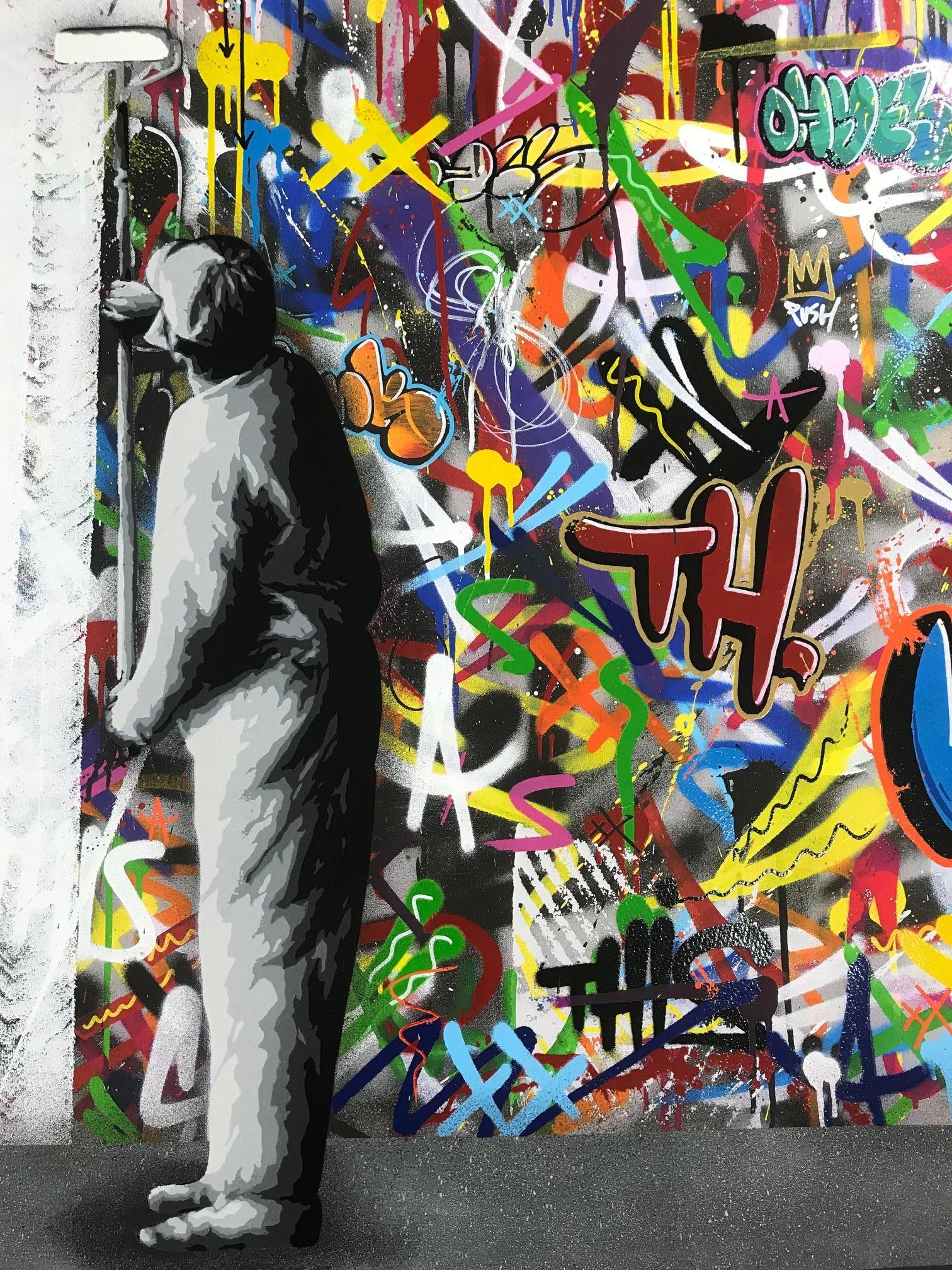 The Cycle Diptych By Martin Whatson 2 Giclee Art Prints 60X60 cm Edition Of 195 1