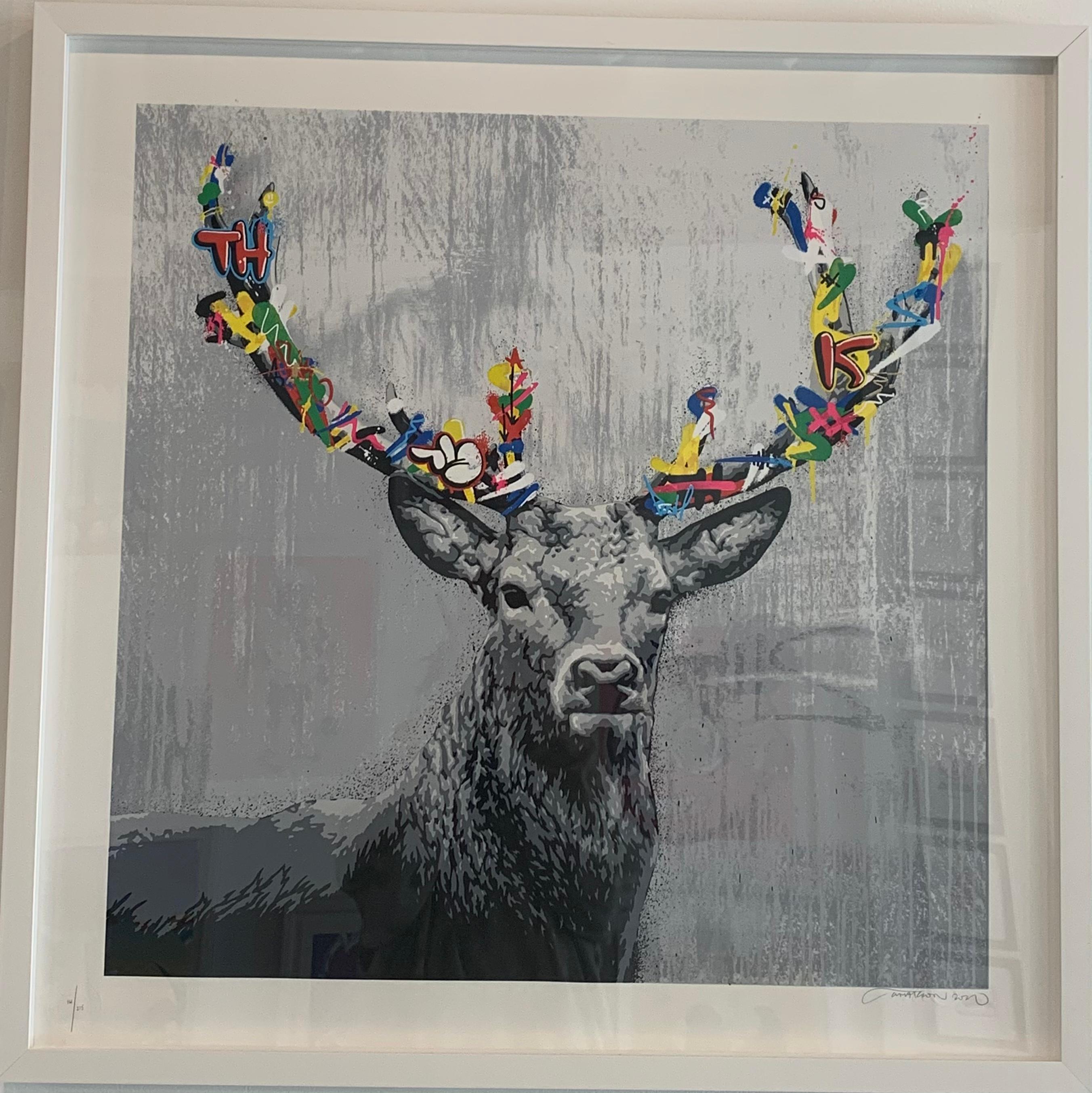 The Stag - Print by Martin Whatson